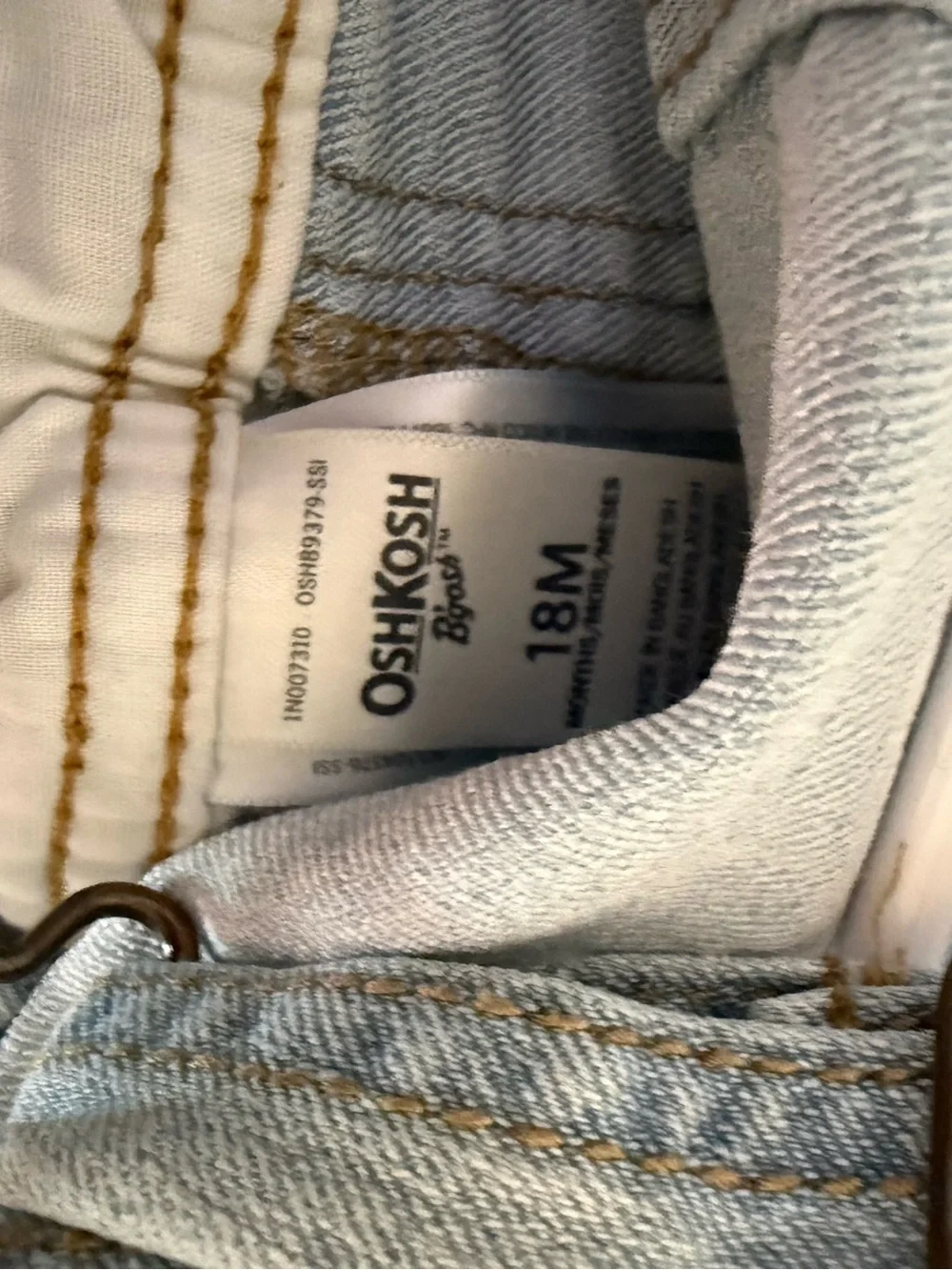 Oshkosh B’Gosh Denim Overalls